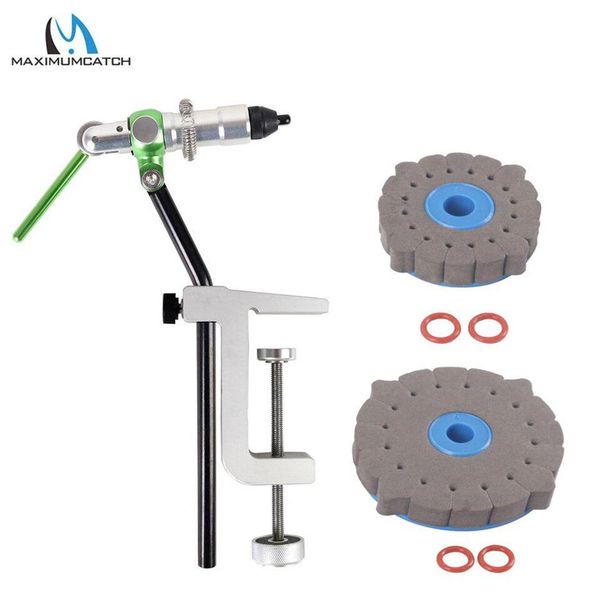 

maximumcatch new iron rotary vice tvc with heavy duty base fly tying vise309v