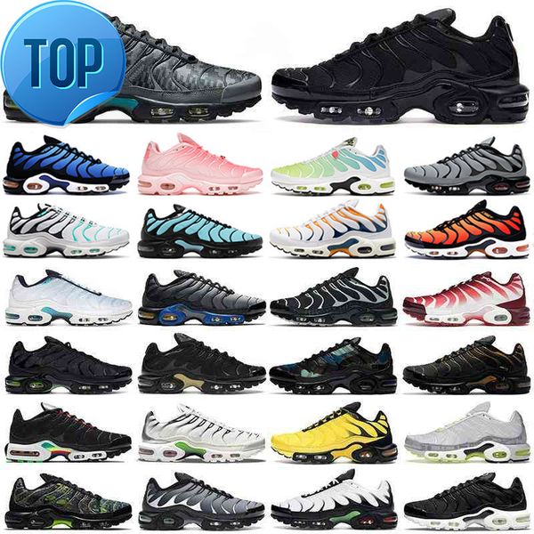 

luxury boots tn plus running shoes men women digital camo triple black metallic gold sunset boys train