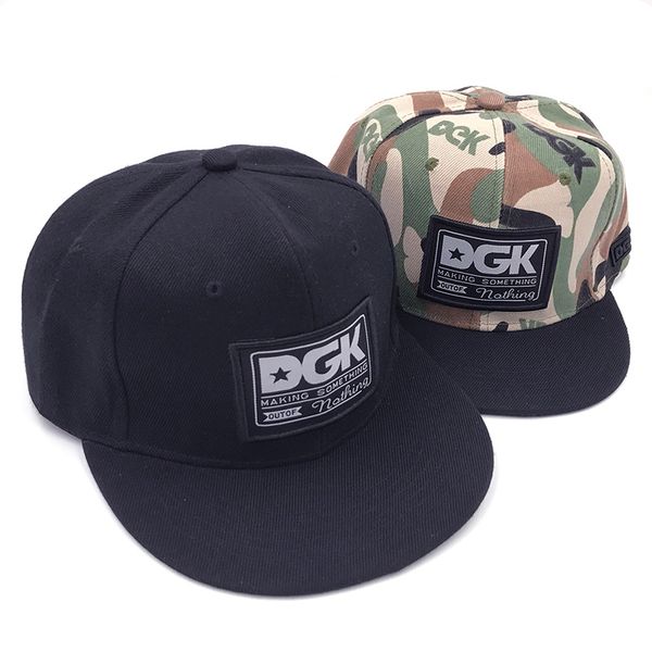 

brand dgk snapback caps flat hip hop baseball cap casquette gorras hat camouflage adjustable planas hats for men women, Blue;gray