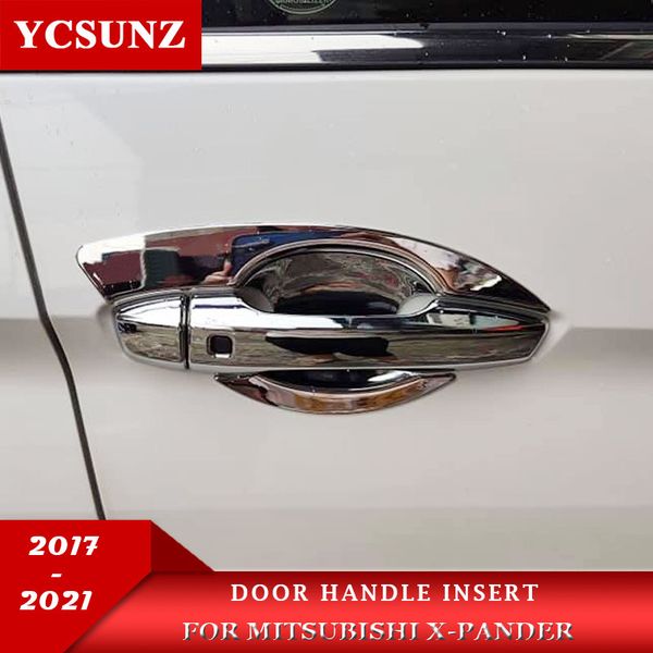 

abs door handle inner bowl cover car exterior accessories for mitsubishi xpander 2017 2018 2019 2020 2021