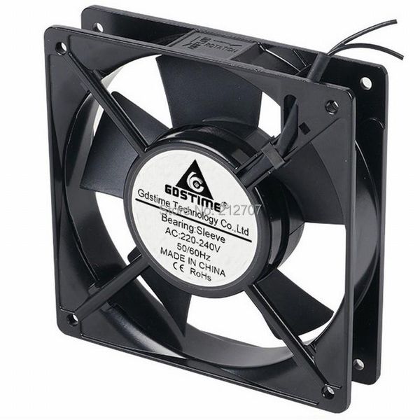 Fans Coolings 3pcs 12025 120mm 12cm Sleeve Bearing AC Cooling Fan Computer CaseFans