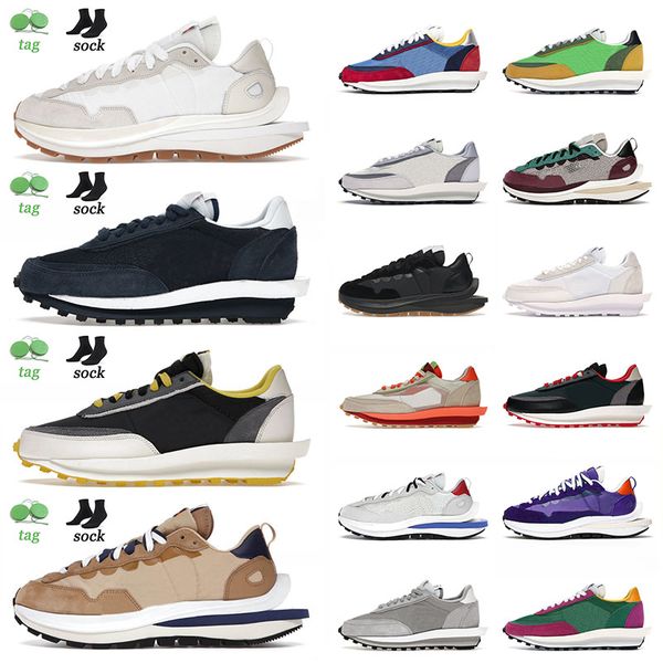 

2022 sail gum sesame blue void running shoes for men women sacai waffle dark iris fragment bright citron blazer vaporwaffle trainers sneaker
