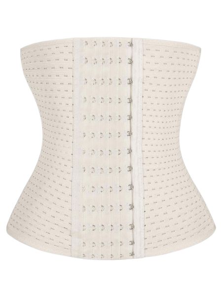 

buckle front waist trainer p6pl#, Black;red