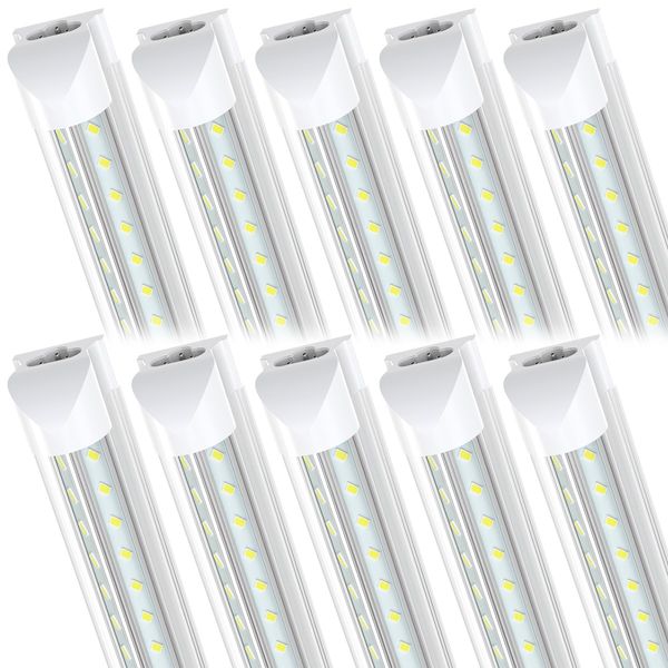 Luzes de iluminação T8 LED de estoque dos EUA Luzes de tubo LED 4ft Smd5730 75W Branco frio 6500K LEDS LIGH