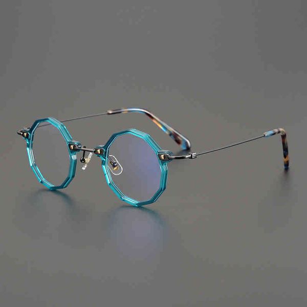 

of china style ultra round glasses frame made of pure titanium, White;black
