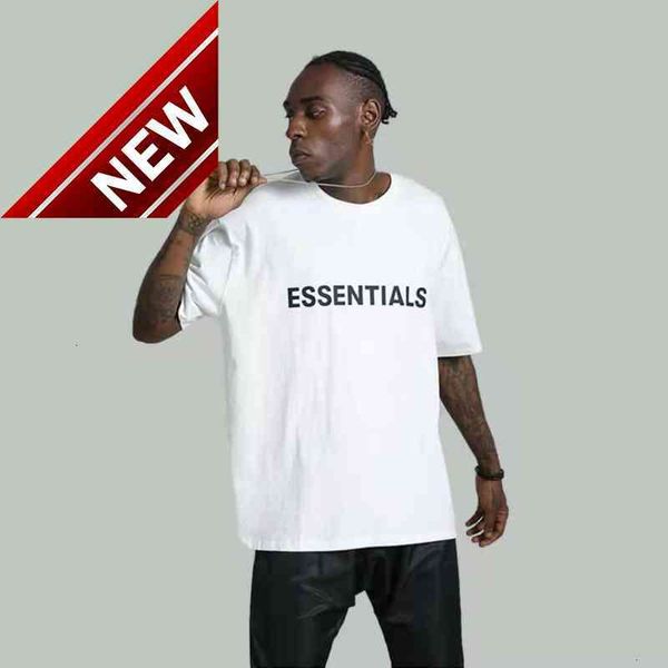 

50% off discount set fog high street can essentials three-dimensional silicone letter printing men's and women's same large short, White;black