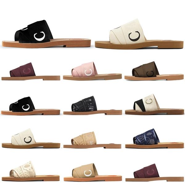 

women slides shoes woody mules flat sandals designer sneakers sliders white black sail foam runner slippers designers outdoor beac355e