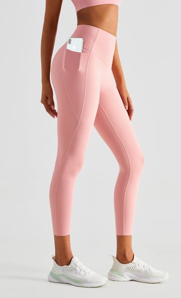 

yoga pants with pockets leggings for women high waist sports gym wear legging elastic outfit suit womens workout sport joggers running raisi, Black