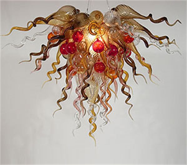 

indoor blown glass chandelier diy design l lighting decoration art