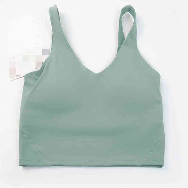 

2022lu shockproof yoga bra running gym sports bra women widen hem push up workout shirt fitness yoga crop brassiere multiple colors ll47, Black;white