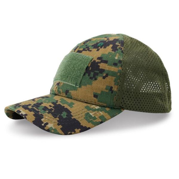 

outdoor kryptek special camouflage fabric hats force camo mesh airsoft hat for men tactical contractor army baseball caps, Black;white