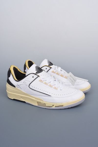 

shoes jumpman 2 low sp white black signature sports sneakers color fast size 40-47.5