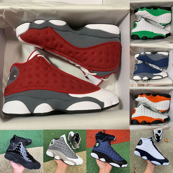 

men basketball shoes 13 red flint 13s brave french blue hyper royal bred he got game mens trainers women sports sneakers