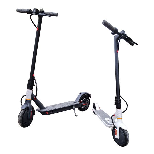 

eu warehouse fast electric scooter bike 350wt xiaomi 8.5 inch 36v for adults, Silver;blue
