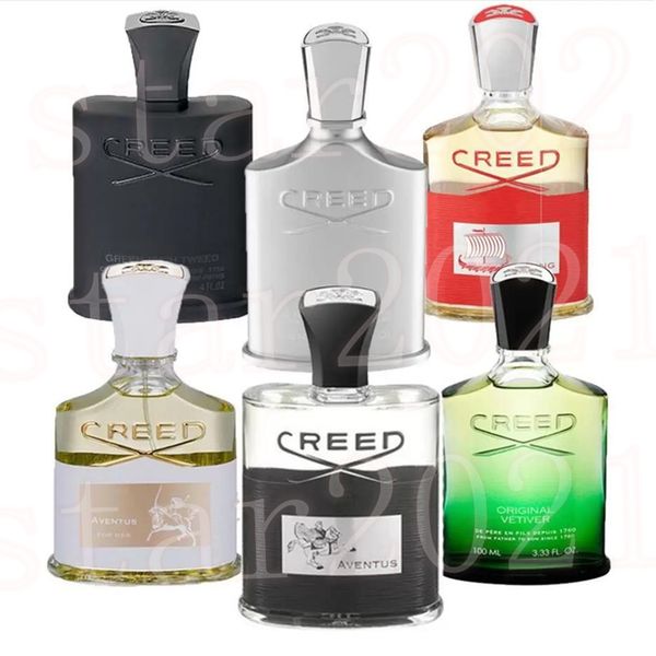 

wholesale bottles creed perfume 4pcs set incense scent fragrant cologne men silver mountain water/aventus/green irish tweed/millesime imperi