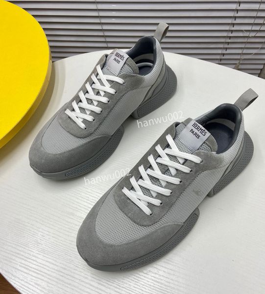 

2022 designer vintage shoes striped sneakers men designers sneaker platform casual shoe lace-up chunky trainers size38-44, Black