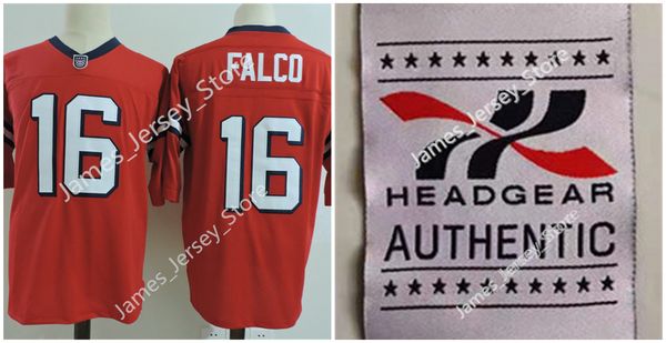 

16 shane falco red stitched football jersey men's the movie the replacements washington sentinels wears, Black