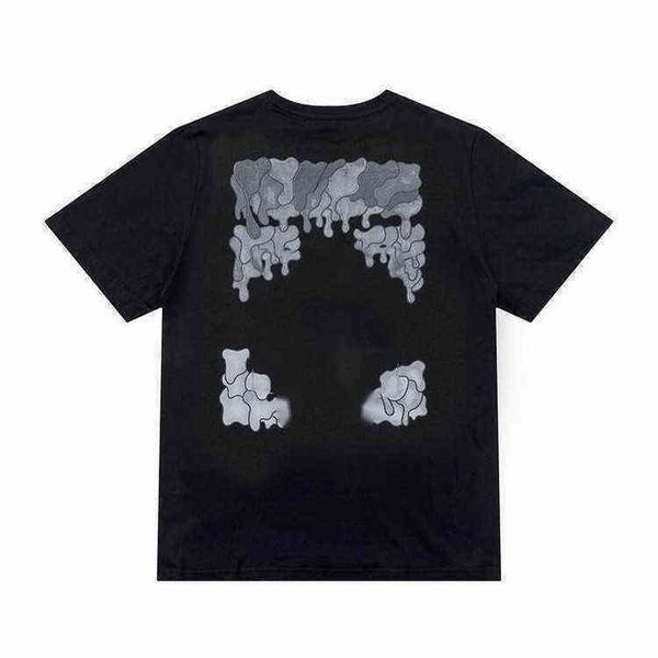 

2022 summer off brands men's women designers t shirts loose tees tshirt luxury clothing street white black short fashion sleeve o-neck