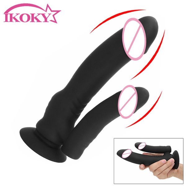 Doppeldildo-Vibrator, Analplug, Klitoris-Stimulator, sexy Spielzeug für Frauen, weibliches Vagina-Massagegerät, G-Punkt-Stimulation