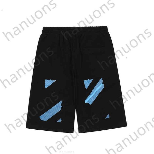 

clothing shorts 2022 off new beach casual capris ow summer white mother of printing x, White;black