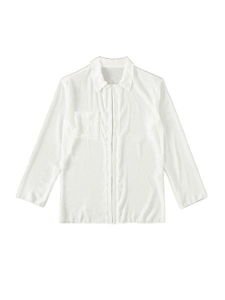 

button front kimono p76n#, White;black