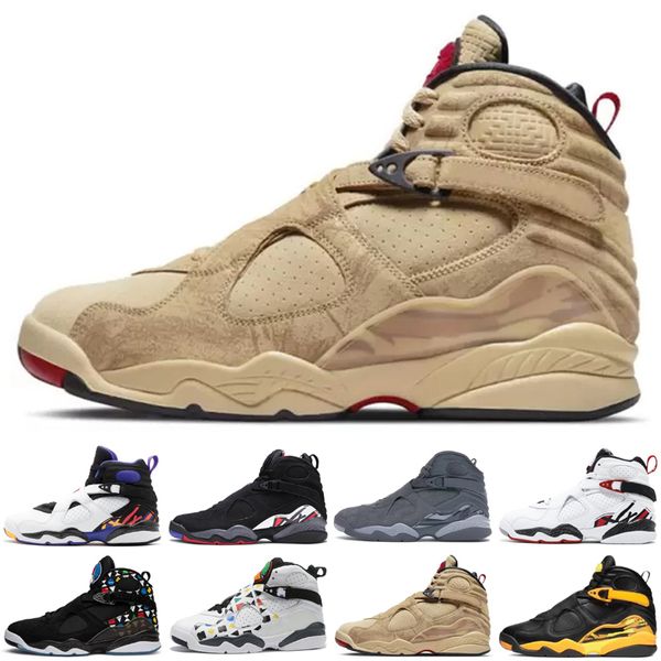 

8s taxi men women basketball shoes university blue unc electric green dmp 8 black samurai aqua chrome south beach three peat sport trainers