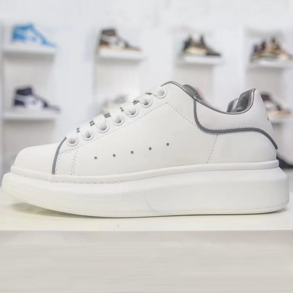 

platform shoes designer shoes women's casual shoes leather lace up men's fashion platform oversized sneakers white men's wome