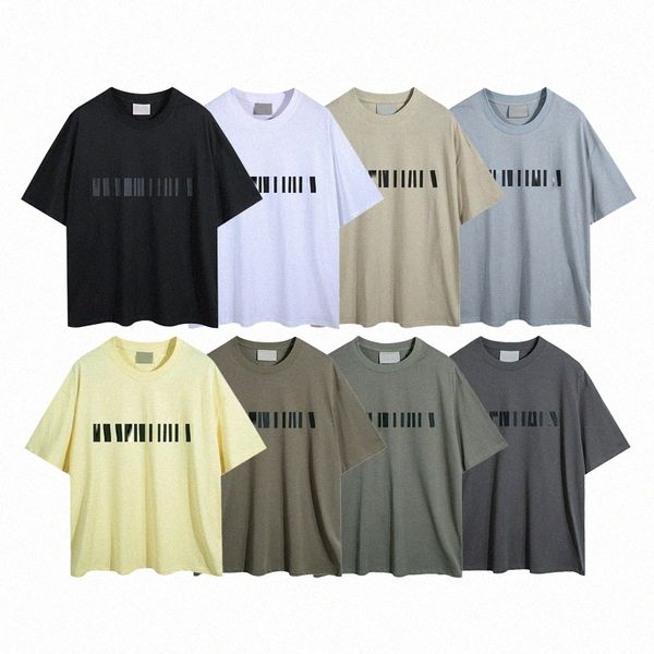 

2022 summer essentials designer tee ess short sleeve essential loose oversize t-shirt tshirts tee cotton men women woman mens womens man let, White;black