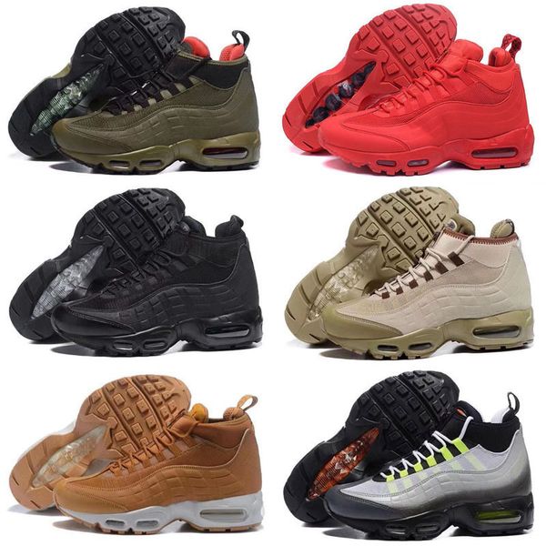 

shoes winter sneakerboot triple red designer running sport sneaker size 40-46