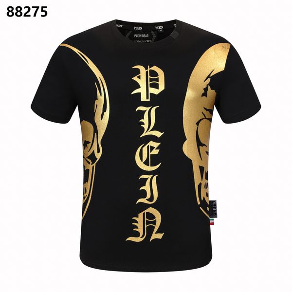 PLEIN BEAR T-Shirt Herren Designer T-Shirts Strass Schädel Männer T-Shirts Klassische hochwertige Hip Hop Streetwear T-Shirt Casual Top Tees PB 110619