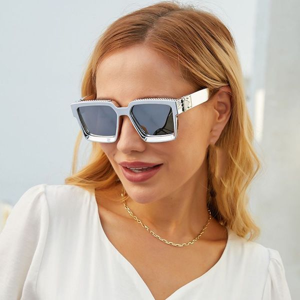 

luxury mens sunglasses millionaire 1165 men design sunglasses millionaires square frame outdoor avant-garde wholesale style glasses new-9600, White;black