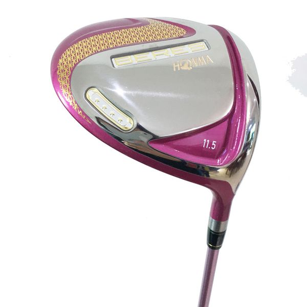 Women Golf Clubs 4Star Honma S-06 Golf Driver 12 Loft Nuovo Club a destra Wood L Flex Grafite Albero di grafite e copricapo