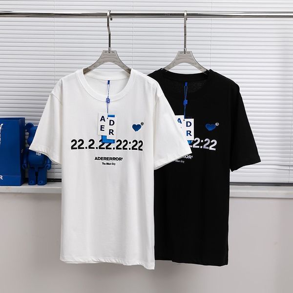 

embroidery t-shirt men women 1 quality t shirt black white 12colors, White;black