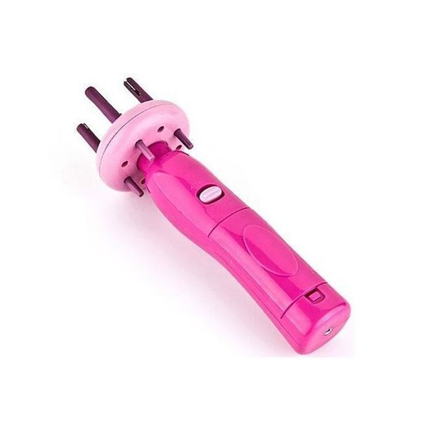 

women portable electric automatic diy hairstyle tool braid machine hair weave roller twist braider device kit 220621
