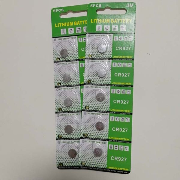 CR927 3 V Lithium-Knopfbatterie für Uhren, Knopfzellen, DL927LM927, KCR927 927