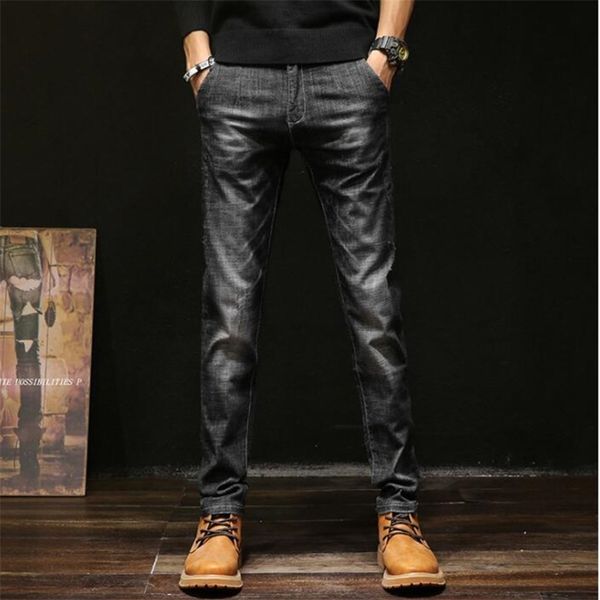

2020 spring new arrival stretch jeans men pants lj200903, Blue