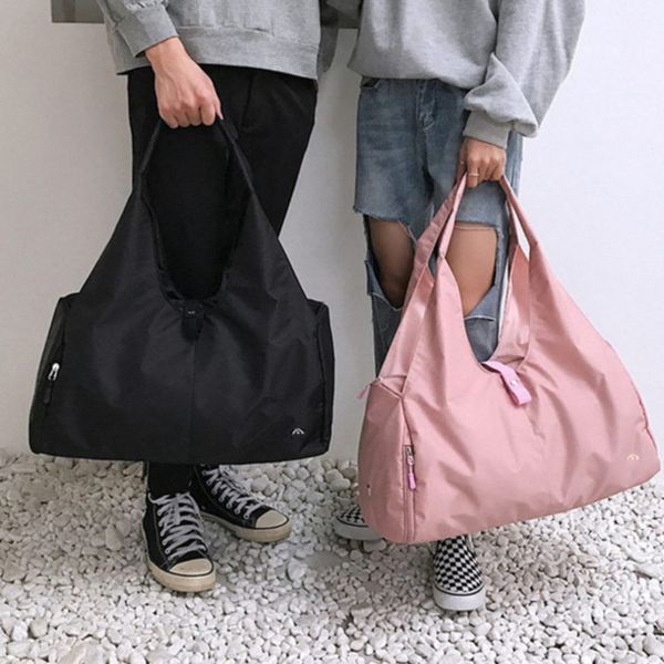 

sacks lulu bags outdoor fitness travel large capacity portable shoulder sports waterproof shoe dry and wet separation sack jlgy