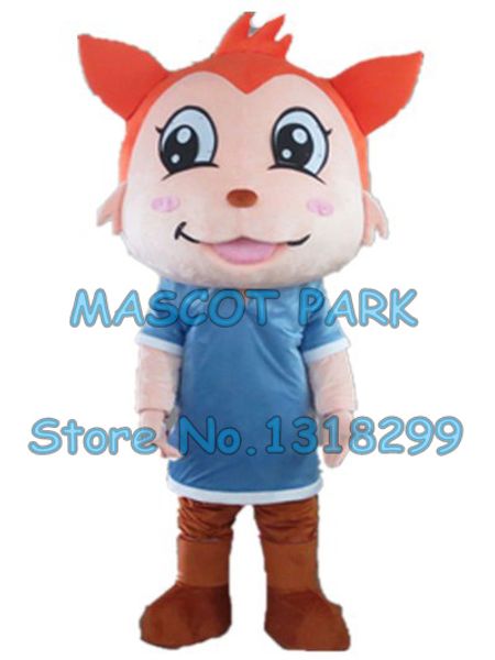 Costume da boneca da mascote ahri fox mascote traje personalizado personagem de desenho animado cosply carnaval traje 3055