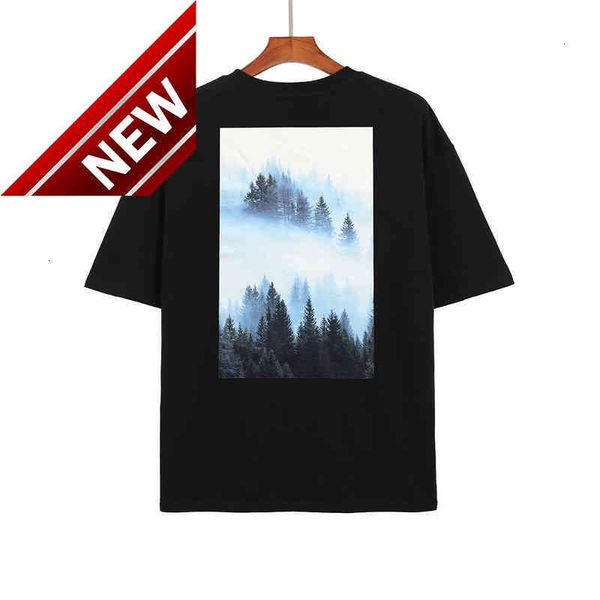 

50% off discount essentials feel fog of god forest digital 3d direct jet double thread short sleeve t-shirt, White;black