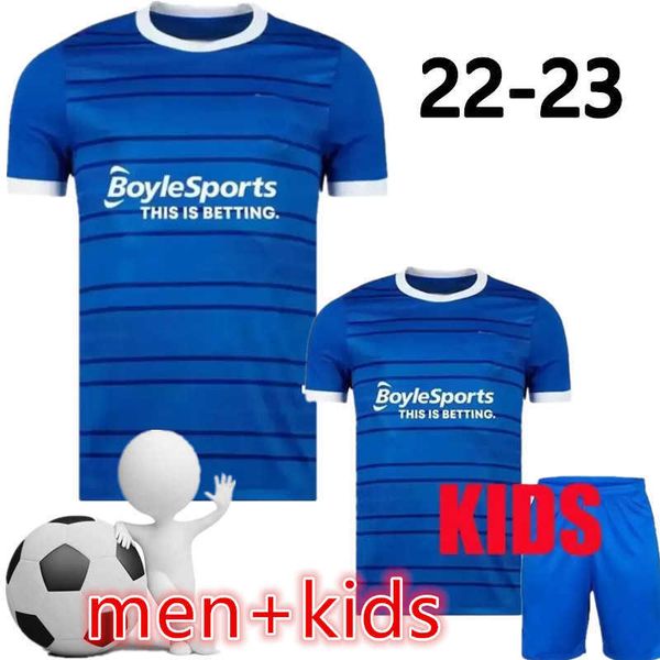 

22 23 birmingham soccer jersey deeney bela mcgree city fc 2022 2023 home away third adults men kids kit full set football shirts short socks, Black;yellow