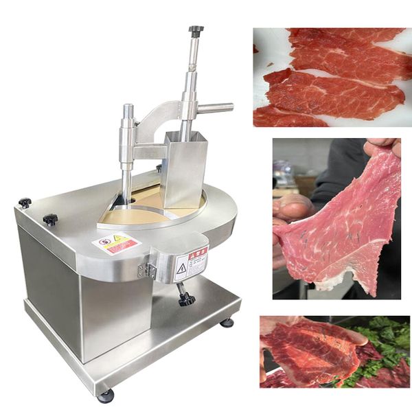 Slicer de carne fresca cantuncional cantuncional restaurante de panela quente Equipamento de processamento de carne elétrica