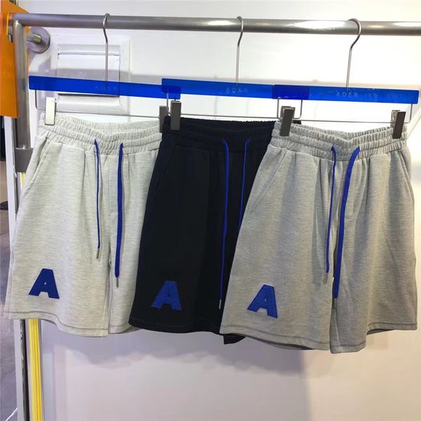 

12colors shorts men women 1 embroidery shorts pants 22ss, Black