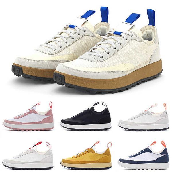 

tom sachs craft general purpose shoe men women designer casual shoes light cream dark sulfur mens trainers outdoor sports sneakers, Black