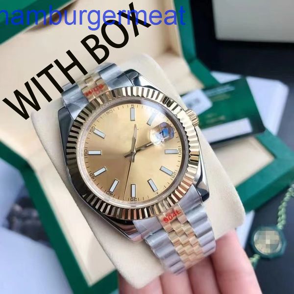 

2022 men's automatic mechanical watch ladi quartz stainls steel sapphire waterproof luminous couple watch, Slivery;brown