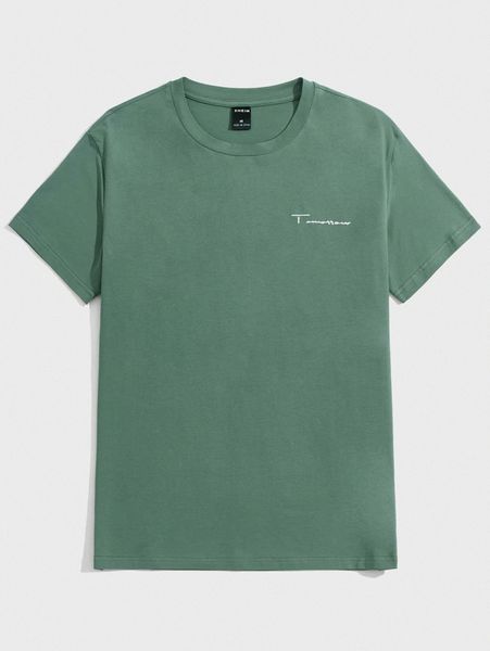 

men letter graphic tee g6jm#, White;black