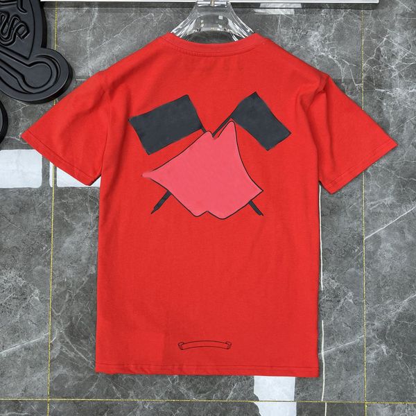 

fashion luxury mens t shirts ch brand men sanskrit letter t-shirt horseshoe cross designer tshirts man hip hop sweater summer women classic, White;black