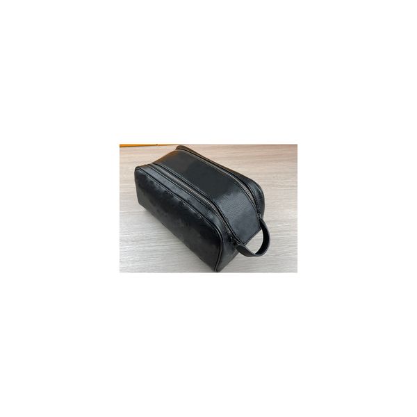 

fashion wallets for men women makeup bags big volumn 28-16-13cm square long inside double zipper waterproof, Red;black