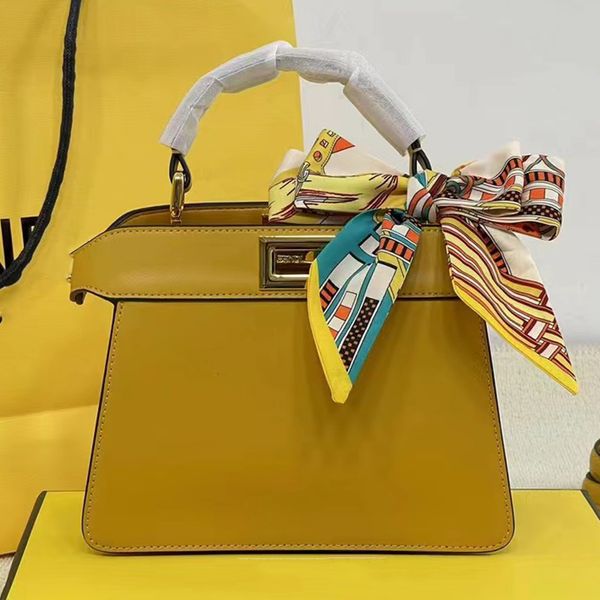 

design style silk scarf decoration large capacity kitten bag genuine leather women's new handbag fashion all-match multi-function can b