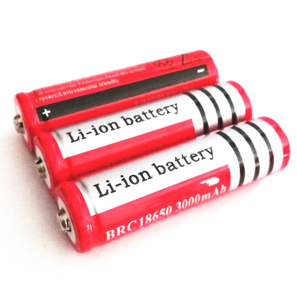 li-ion18650 3000mah batteria ricaricabile al litio da 3,7 V per Fashlight, Power Bank, elettronica o custodia per telefono con torcia a LED hot selli