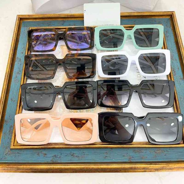 

sunglasses fashion square women's net red with irregular plate moisture and uv protection 1tp7, White;black